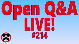 Live Q&A #214 – Open Q&A