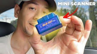 MINI SCANNER BARATINHO FUNCIONA? TESTE NA PRÁTICA ELM327 OBD2