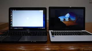 Core i7 laptop with HDD vs Celeron laptop with  SSD