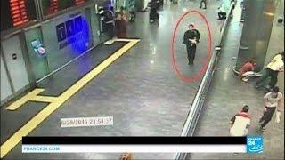 Istanbul Ataturk airport attack footage of attackers in airport