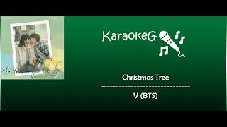 Karaoke Version Christmas Tree - BTS V OST. Our Beloved Summer