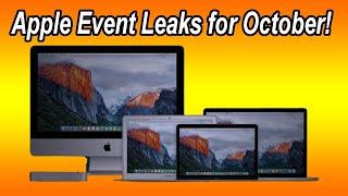 iPad Mini 7 M4 Macs & iMacs — Apple Event Leaks for October