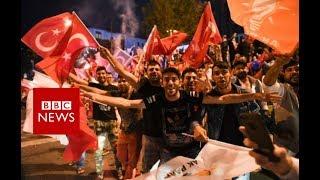 Turkey election Erdogan thanks voters for love - BBC News