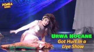 Urwa Hocane Got Hurt In a Live Show  Full Entertainment  Unseen  Ponka Series