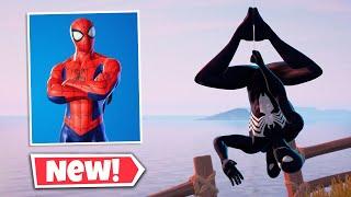 NEW SPIDER-MAN Skin Gameplay in Fortnite