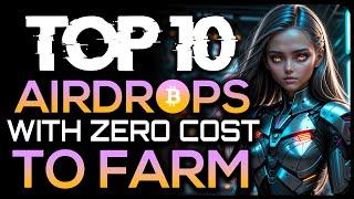Top 10 Free Airdrops to Grind 2024