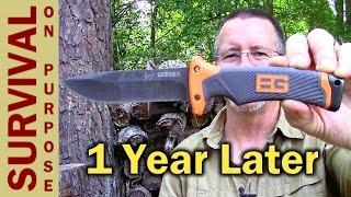 Gerber Bear Grylls Ultimate Survival Knife - One Year Later