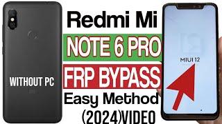 Mi note 6 pro m1806e7tg  frp bypass  Mi note 6 pro frp bypass  m1806e7ti google frp bypass