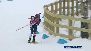 Mens 12.5 km pursuit Biathlon  2023 Winter World University Games