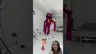 injak kucing #funny #dance #mascot #huggywuggy #cat