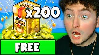 Opening 200 *NEW & FREE* GOLD Boxes