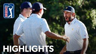Horschel and Homas Round 2 Four-ball highlights   Presidents Cup  2022