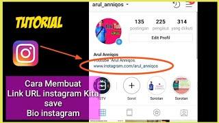 Cara Membuat Link URL Instagram Share Ke Bio Instagram & Media sosial