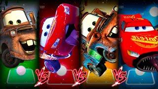 Cars 3 Mater vs Lighting McQueen vs Lighting McQueen Eater vs Cars 3 Mater Exe x Coffin Dance Song