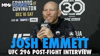 Josh Emmett Hopes Insane KO of Bryce Mitchell Jumpstarts Another Title Run  UFC 296