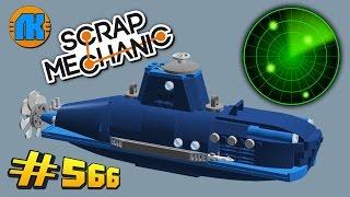 ПОДВОДНАЯ ЛОДКА С РЕАЛЬНЫМ РАДАРОМ \ GAME Scrap Mechanic \ FREE DOWNLOAD \ СКАЧАТЬ СКРАП МЕХАНИК 