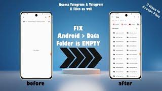 How to access Android Data folder on Android 11 - NO Root