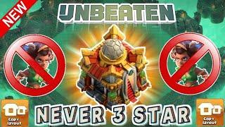 UNBEATEN TH16 WAR BASE WITH PROOF  TH16 ANTI 3 STAR BASE  TH16 ANTI BLIMP ANTI QC ANTI RR