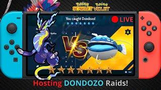 LIVE HOSTING DONDOZO RAIDS - in Pokémon SV