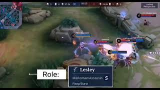 Lesley Hero Guide #MLBB #Lesley #HeroGuide