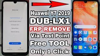 Final Method 2021 Huawei Y7 Prime 2019 DUB-LX1 FRP Remove Just 1 Click By FREE TOOL 100% Work