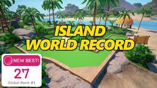 Island in 27 World Record - Tower Unite Minigolf