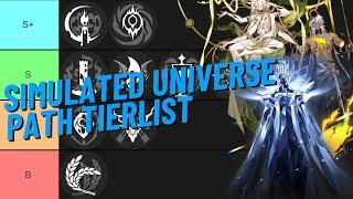 The BEST Paths to use in Simulated Universe  Simulated Universe Path Tierlist  Honkai Star Rail