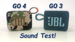 JBL GO 4 Vs JBL GO 3 Bluetooth Speaker Sound Test...