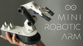 Mini Robotic Arm with Arduino - SavePlay Positions.