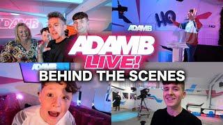 Adam B LIVE Behind The Scenes...