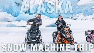 Snow Machining  to Spencer Glacier