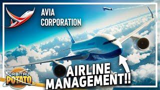 MINIMALIST Aircraft Management - Avia Corporation - Transportation Management Game