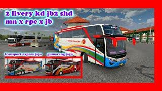 livery tranex  gumarang jaya kodename jb2 shd