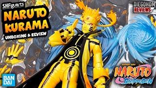 NARUTO KURAMA SH Figuarts Bandai Naruto Shippuden Unboxing e Review BR