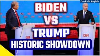 Biden Vs Trump Historic Showdown First Head-To-Head Debate Gets Nasty Ahead Of Presidential Polls