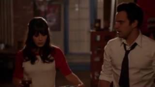 New Girl Nick & Jess 2x21 #14 Ness sexual tension
