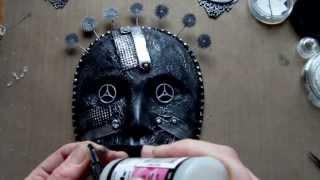 Mixed Media Art - Steampunk Altered Mask