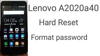 lenovo a2020a40 hard reset