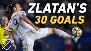 Zlatan Ibrahimovic Conquered MLS with 30 GOALS in 2019 ALL GOALS