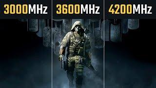 4200MHz RAM vs. 3600MHz vs. 3000MHz Ryzen 3000 Series