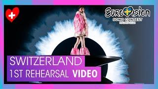  SNIPPET  1st Rehearsal - Nemo - The Code @ Switzerland Eurovision 2024