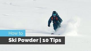 How to Ski Powder  10 Tips