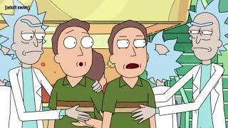 Jerry Gets Picked Up from Daycare  Rick and Morty  adult swim