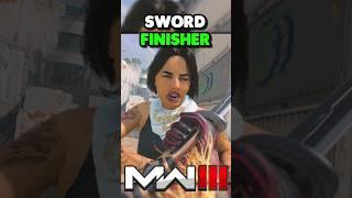 MW3 - Front Facing Sword Finishing Move
