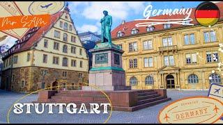 Stuttgart Germany  2023 City tour 4K Part 1