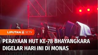 Live Report HUT ke-78 Bhayangkara Digelar di Monas  Liputan 6