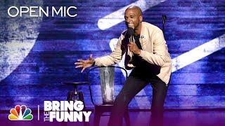 Stand-Up Comic Ali Siddiq Performs in the Open Mic Round - Bring The Funny Open Mic