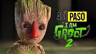 GROOT SE CONVIERTE EN CALAMARDO    YO SOY GROOT 2 I AM GROOT 2 - RESUMEN EN 10 MINUTOS