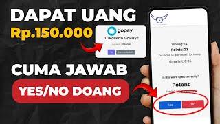 DAPAT UANG - Cuma Klik YesNo Doang Cara Mendapatkan Uang Dari Internet Terbaru 2024