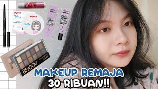 Makeup Remaja Simple 30 Ribuan Full Makeup Pakai 5 Produk Aja & Semuka Pakai Eyeshadow